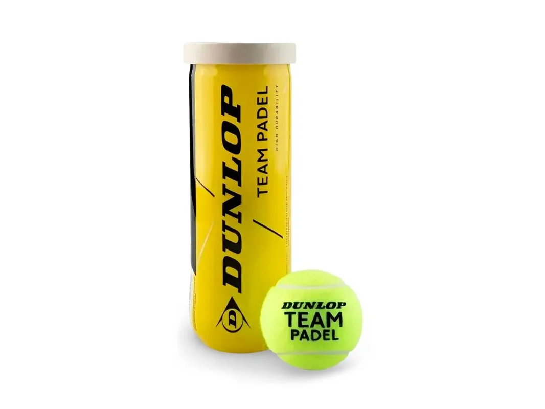 TUBO PELOTAS DUNLOP TEAM PADEL