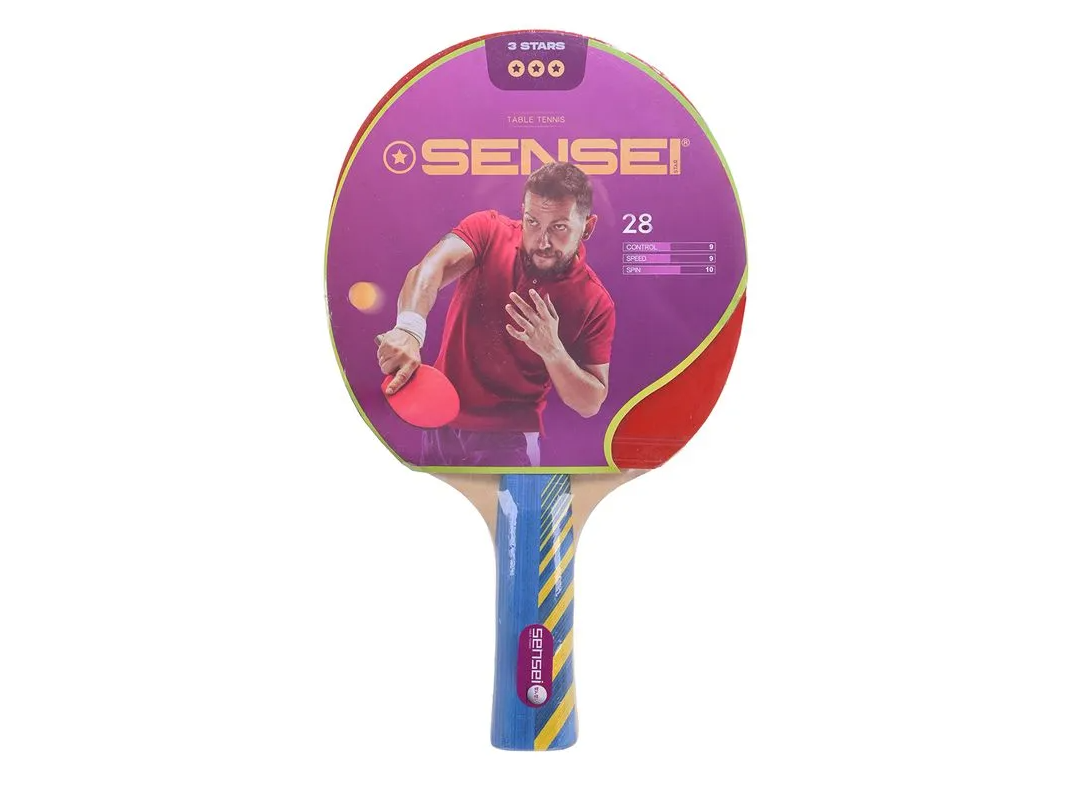 PALETA PING PONG SENSEI 3 ESTRELLAS