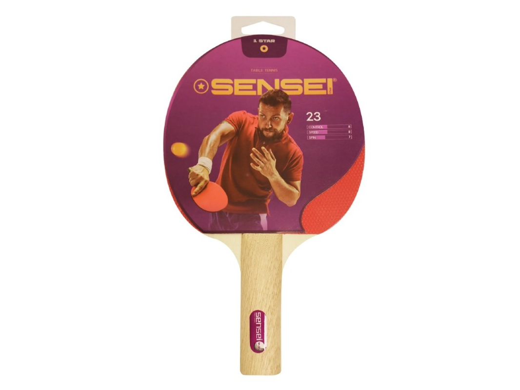PALETA PING PONG SENSEI 1 ESTRELLA