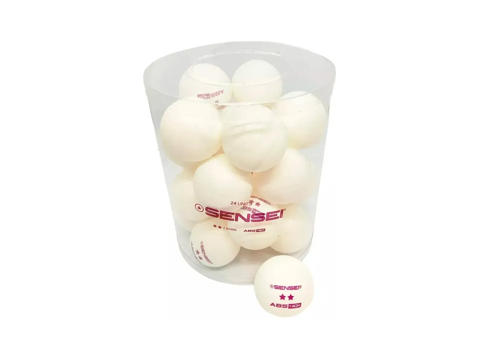 PELOTA PING PONG SENSEI 2 ESTRELLAS