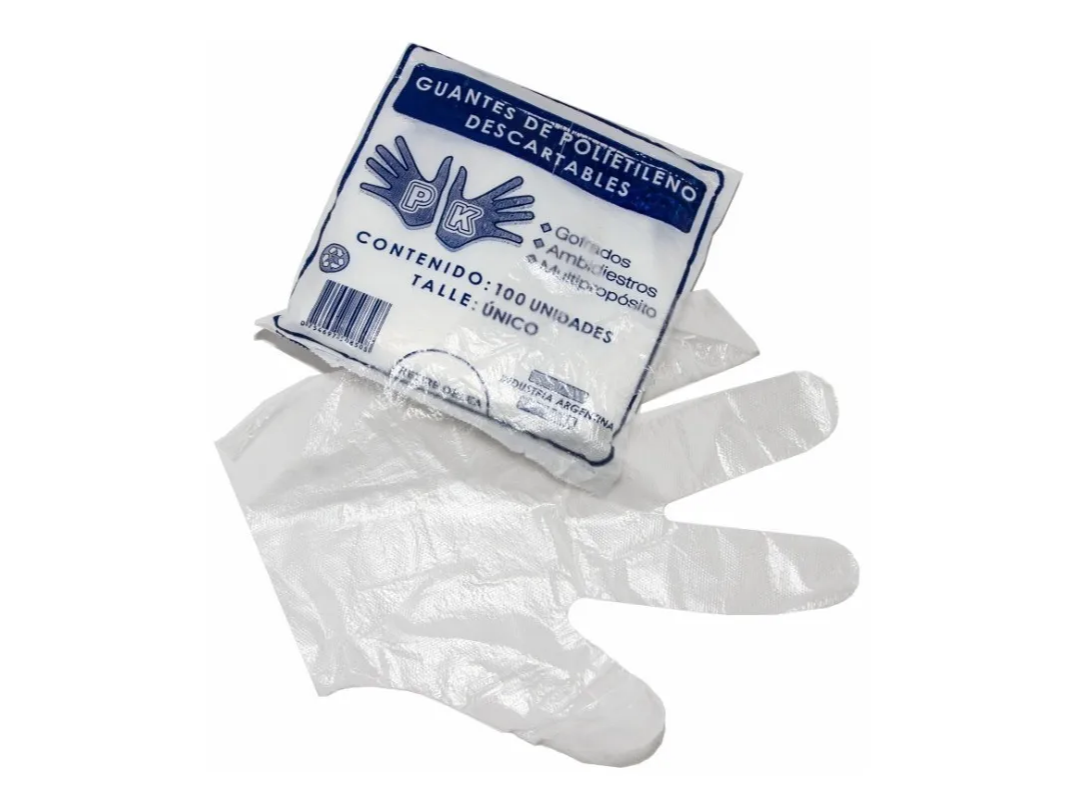 GUANTES POLIETILENO