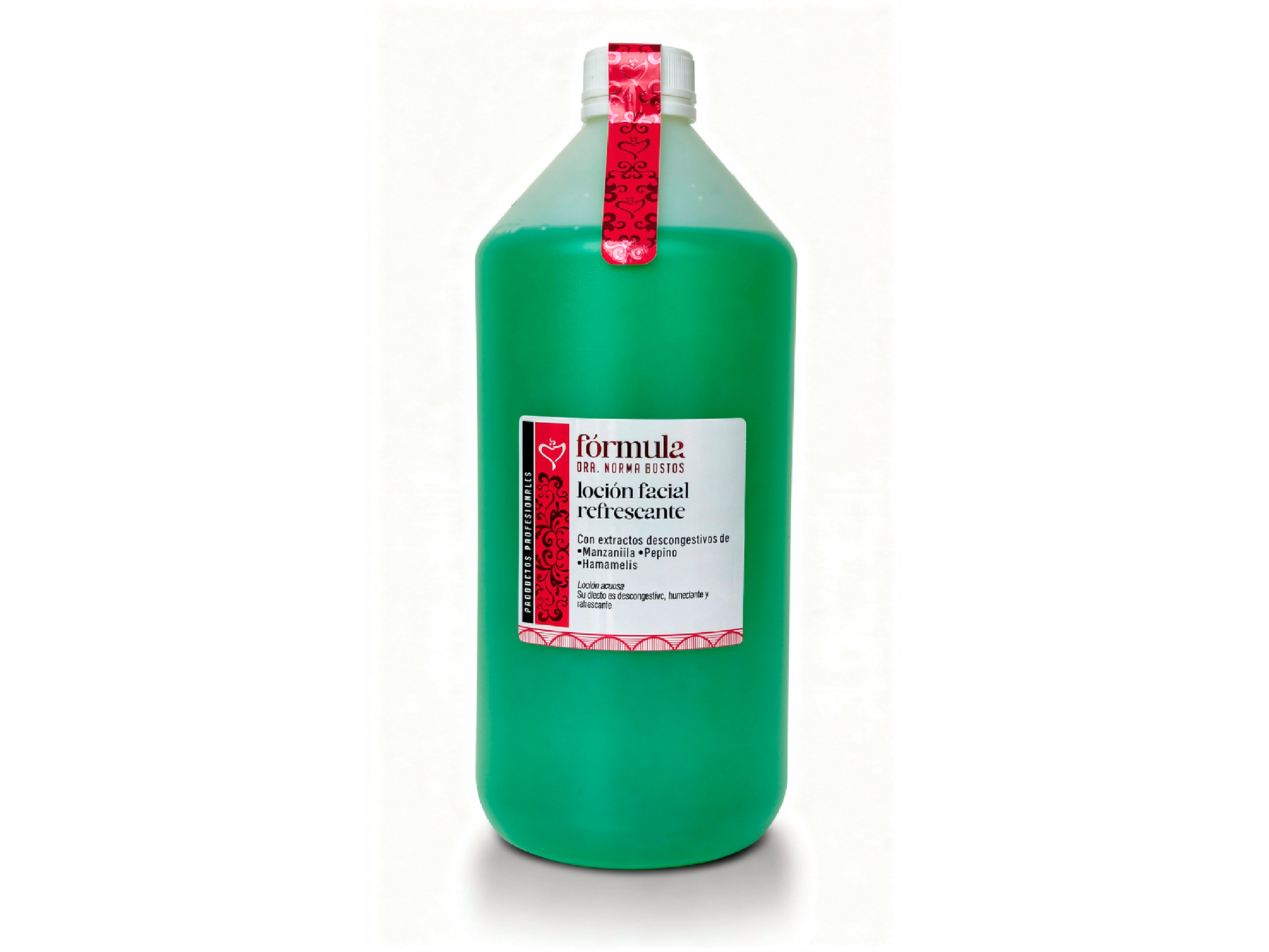 Loción Facial Refrescante Piel Grasa (Verde) 1kg