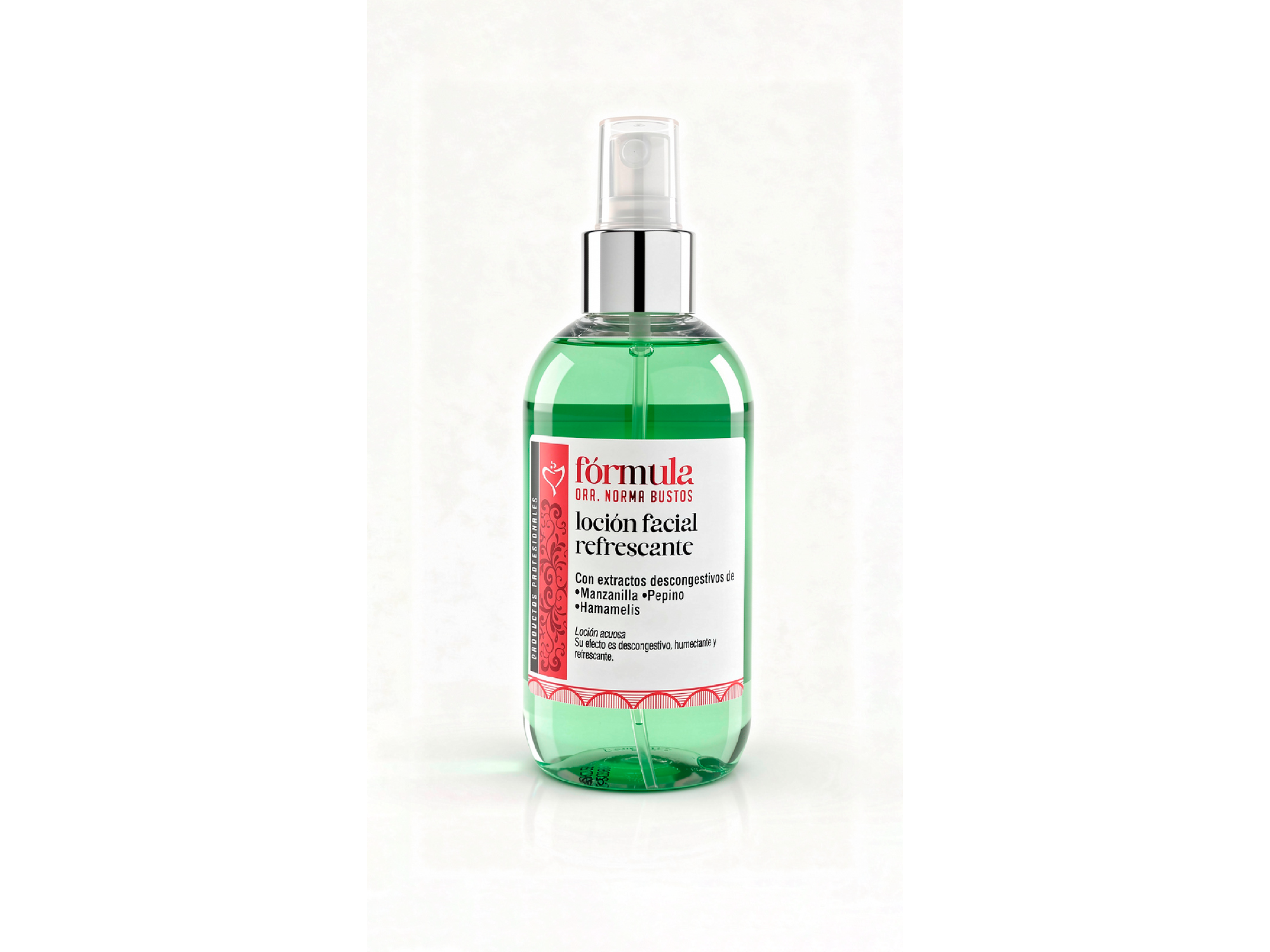 Loción Facial Refrescante Piel Grasa (Verde) 250g