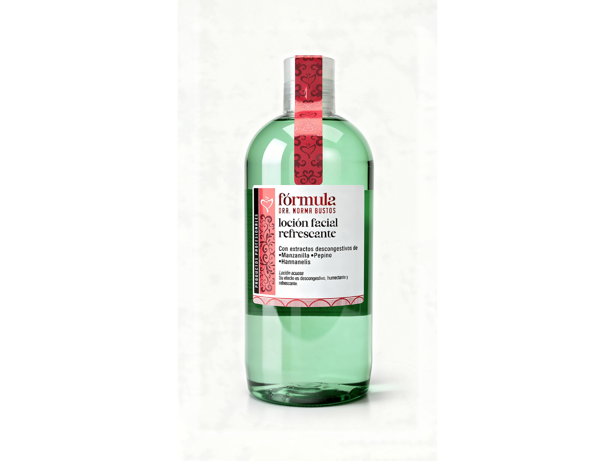 Loción Facial Refrescante Piel Grasa (Verde) 500g