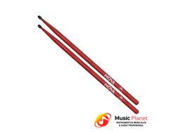 Baquetas Nova DrumSticks N5AN Classic 5A Rojo y Negro