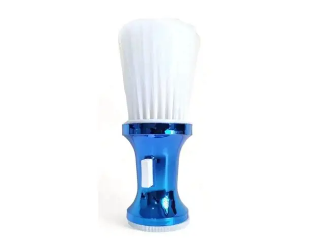 QUITAPELO CON TALQUERA AZUL