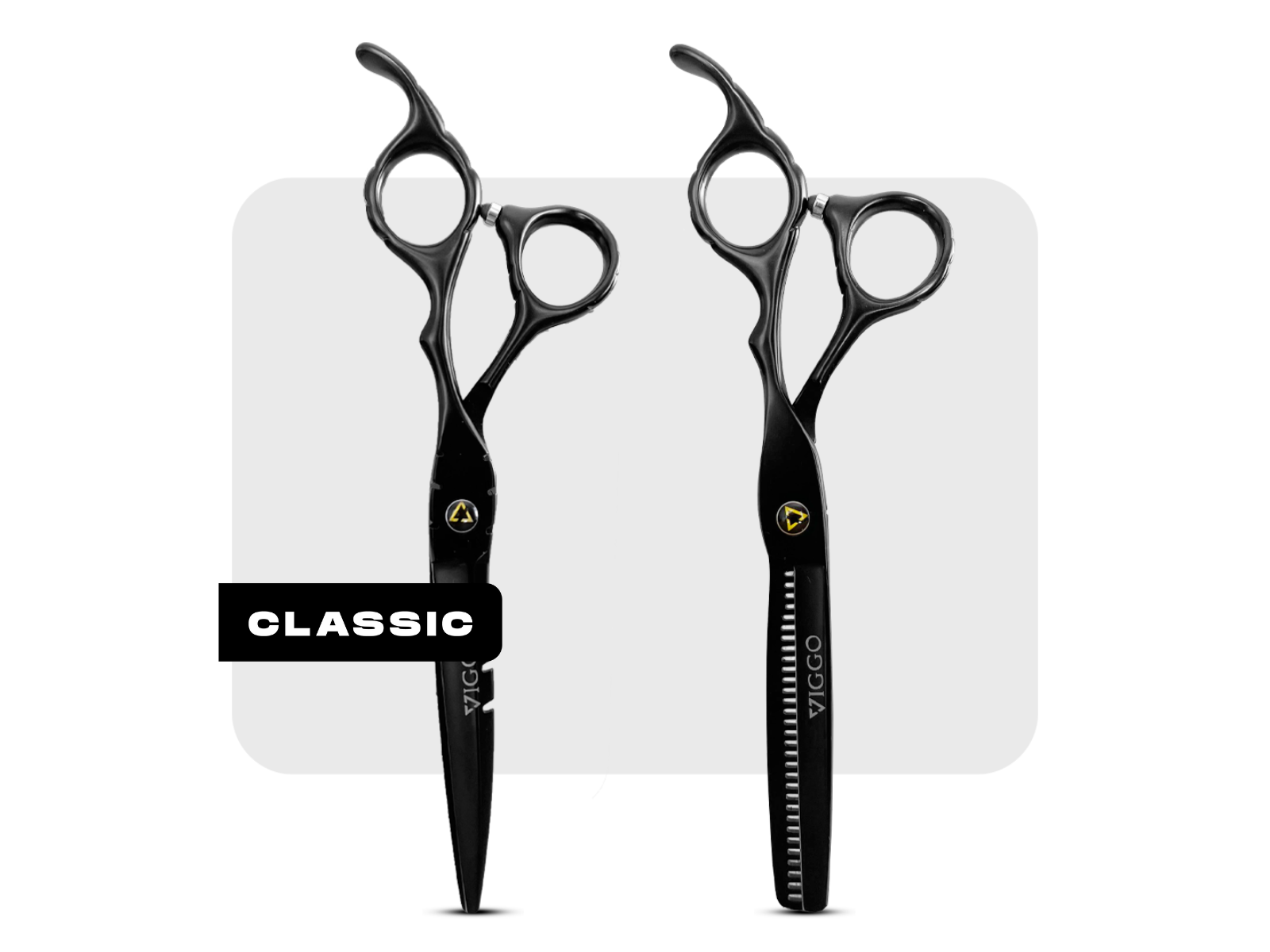 COMBO TIJERAS VIGOO 6" BLACK EDITION