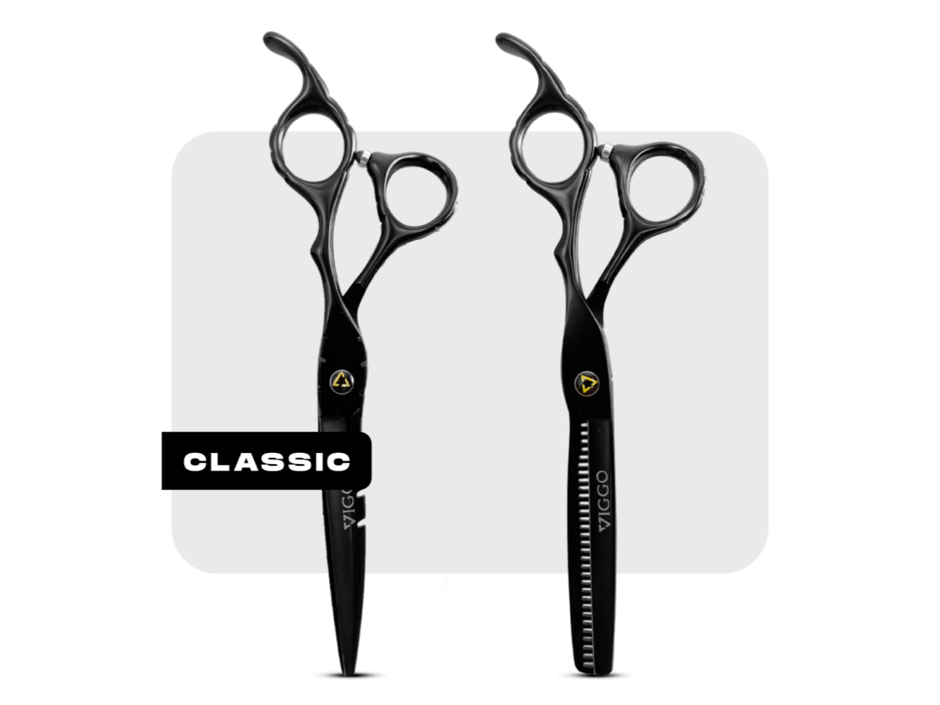 COMBO TIJERAS VIGOO 5.5" BLACK EDITION