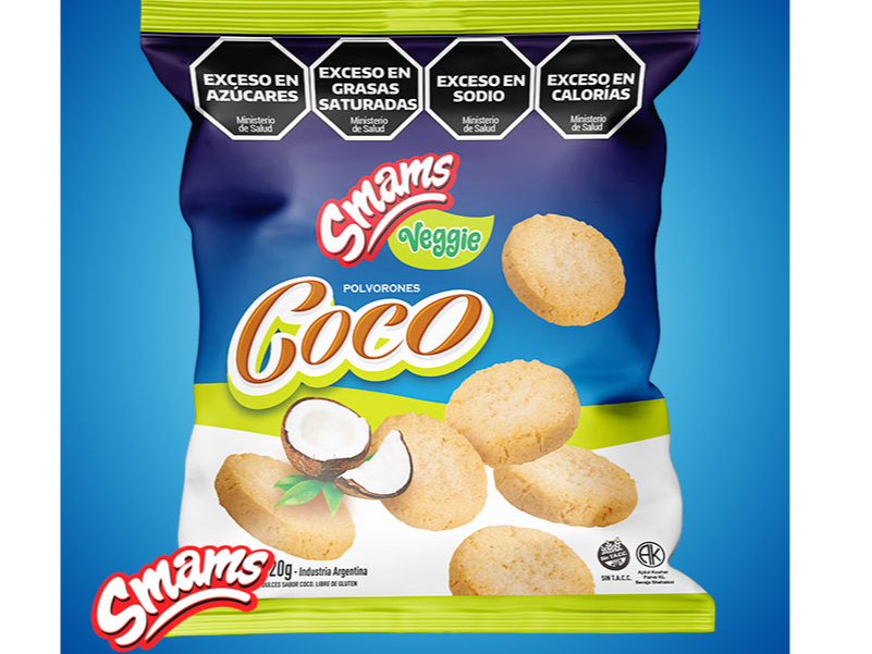 GALLETITAS POLVORON COCO VEGGIE SMAMS