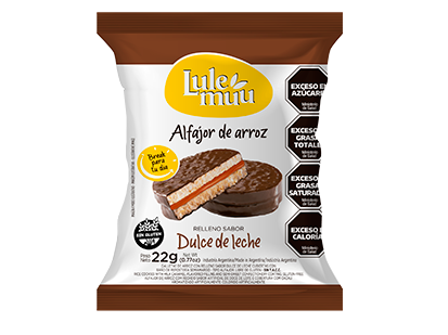 ALFAJOR DULCE DE LECHE LULEMUU  X 26 GR