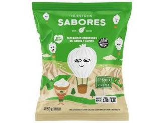 Tostaditas de cebolla y crema