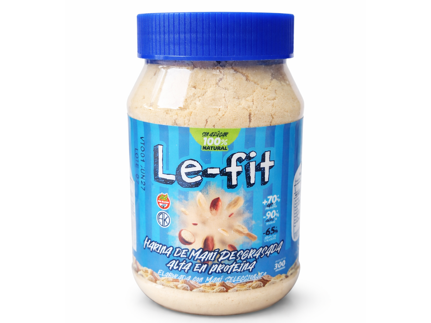 HARINA DE MANÍ LEFIT 300GR