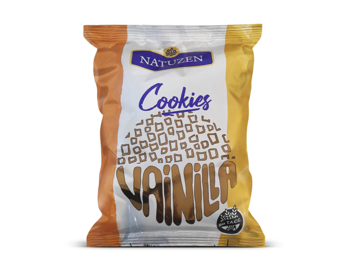 GALLETITAS COOKIES VAINILLA NATUZEN X 130 GR