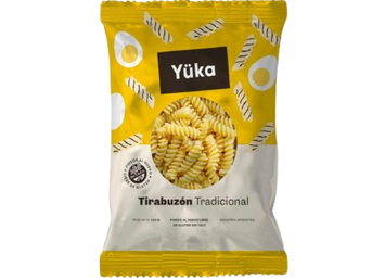 Tirabuzón al huevo Yuka (tradicional) X 250 GR
