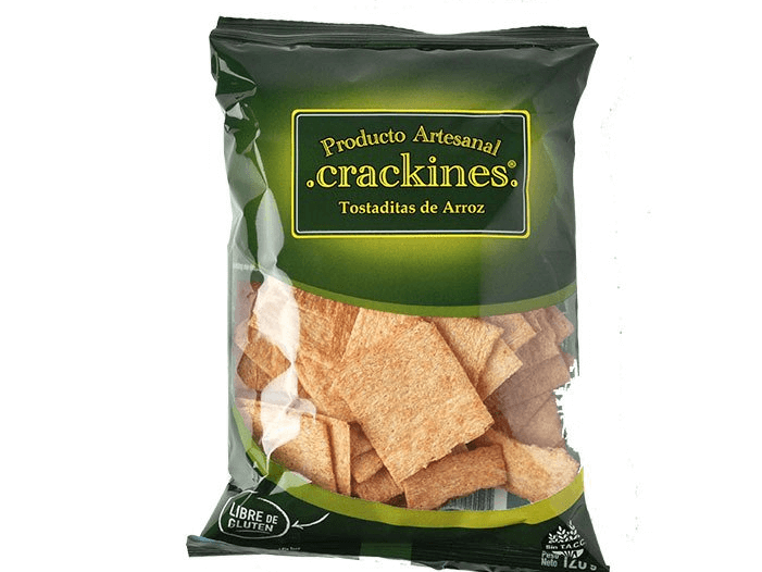 TOSTADITAS DE ARROZ X120GR CRACKINES