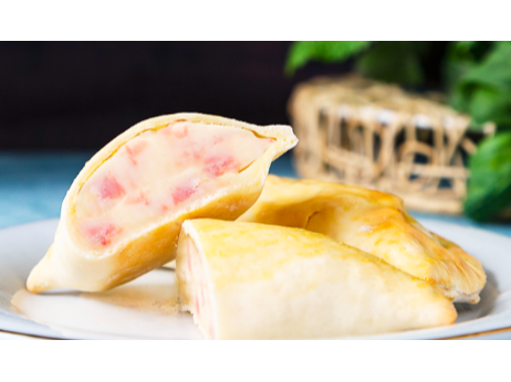 Empanadas de jamón y queso (3u)
