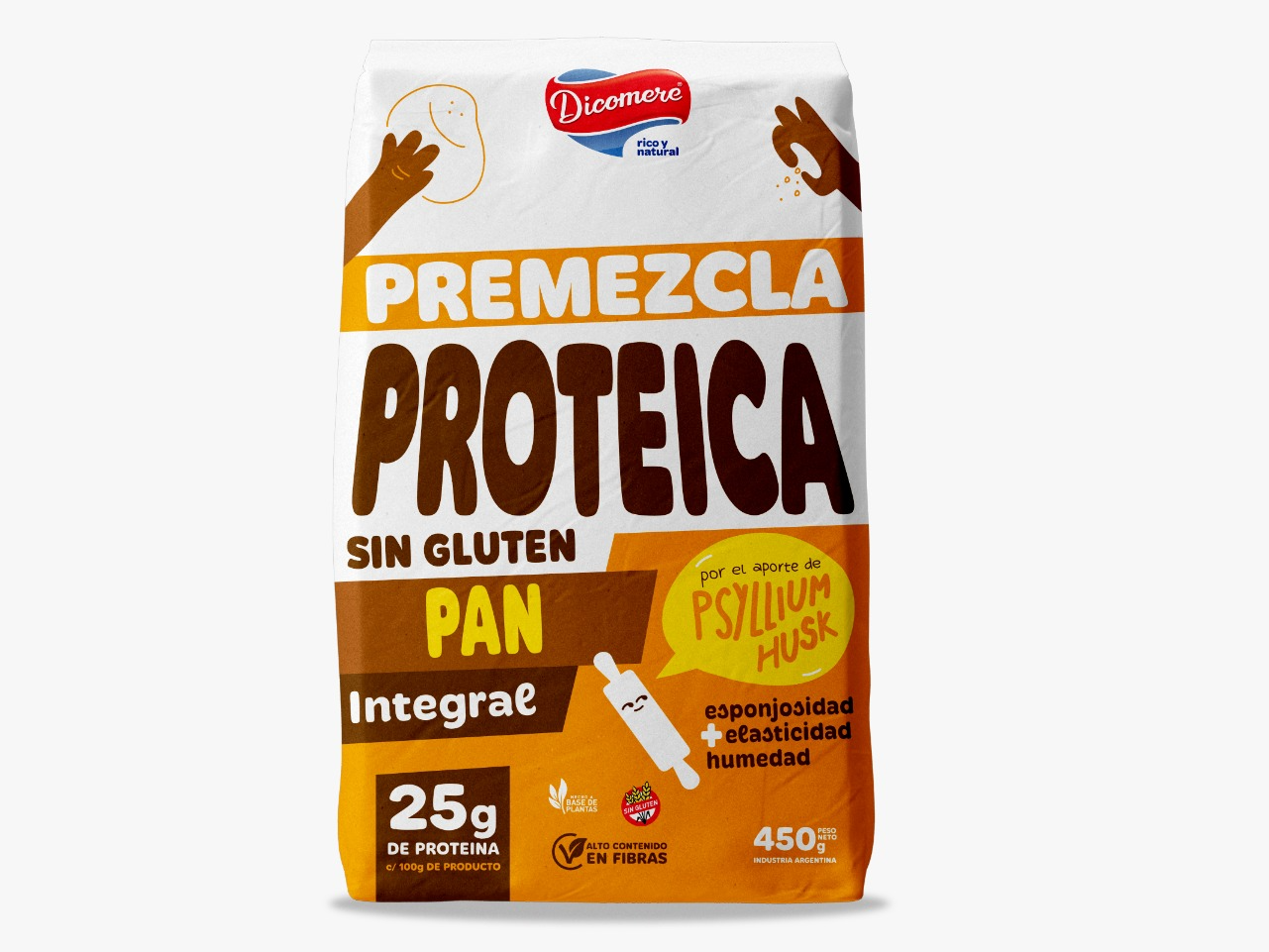 Premezcla pan proteica integral PAN DICOMERE