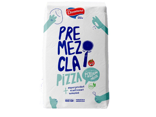 PREMEZCLA PIZZA C/ PSYILLUM HUSK DICOMERE x 450 GR