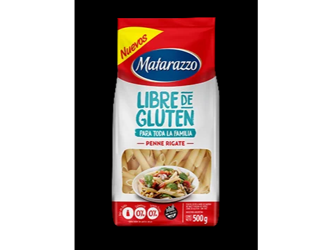 Fideos Matarazzo Penne Rigate x 500 Grs