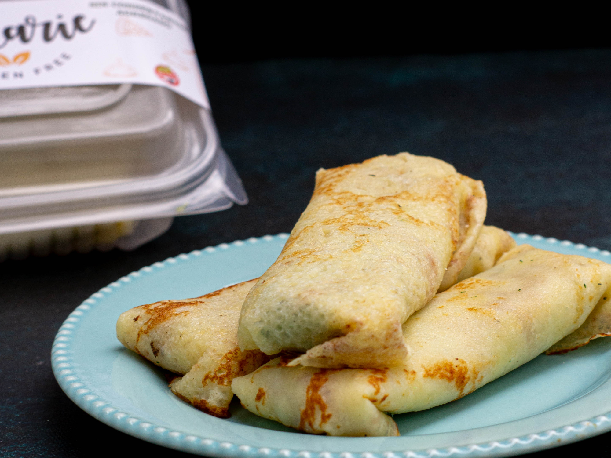 Canelones de verdura y ricota sin salsa (3u)