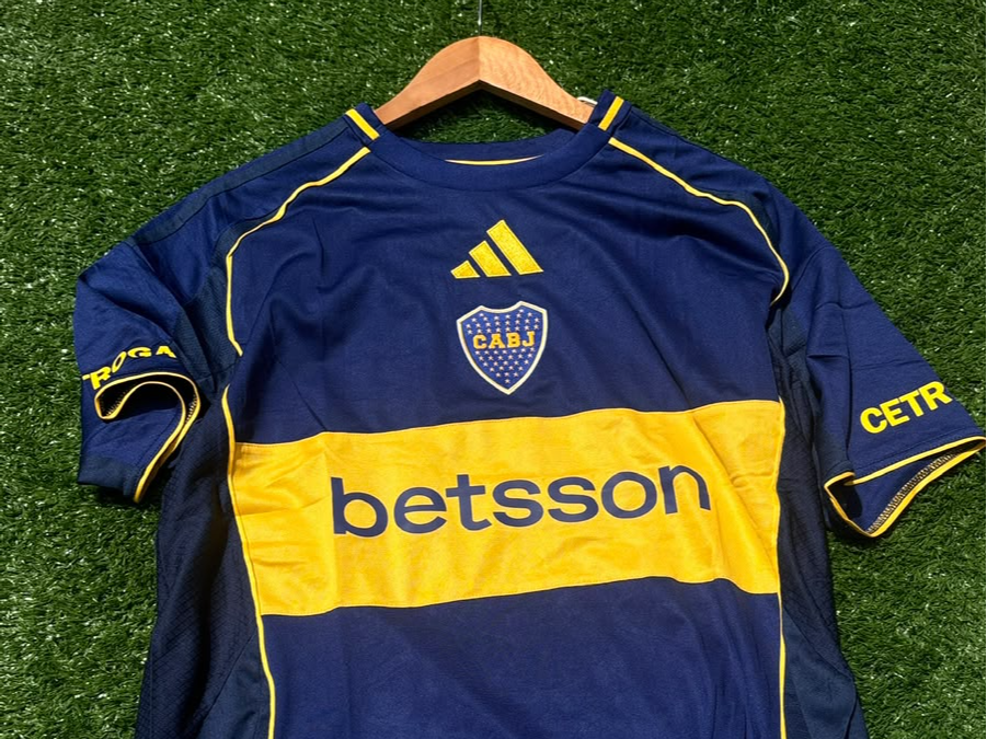 Camiseta Boca Juniors 25 Aniversario Bicampeón de América 2001