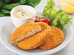 Medallones de Pollo con Jamon y Queso