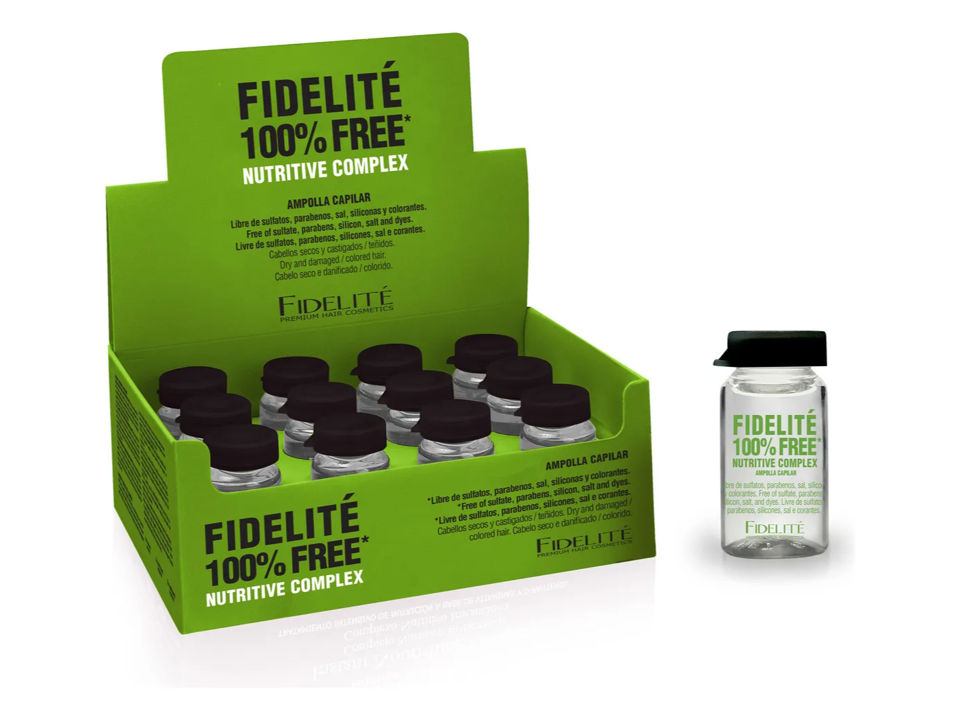 AMPOLLAS FREE 12 X 15 ML.