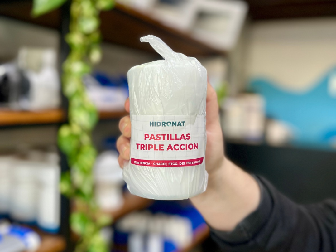 Pastillas triple acción x kg