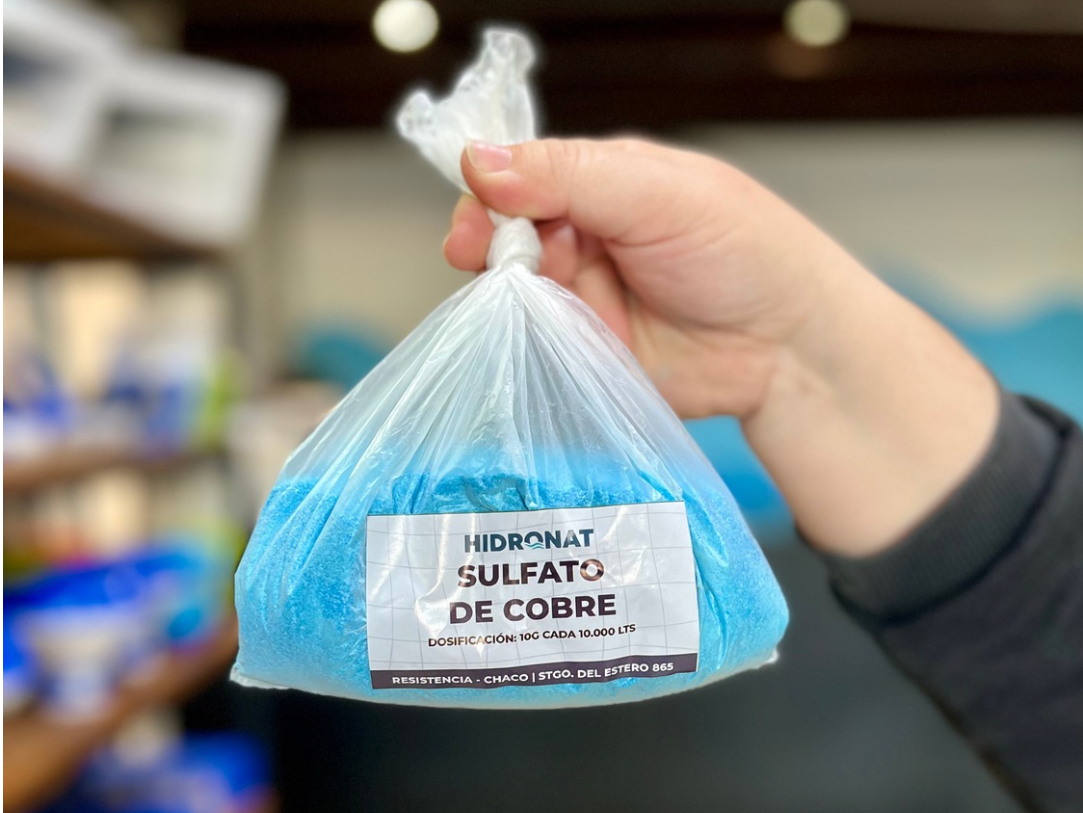 Sulfato de cobre x 500 grs