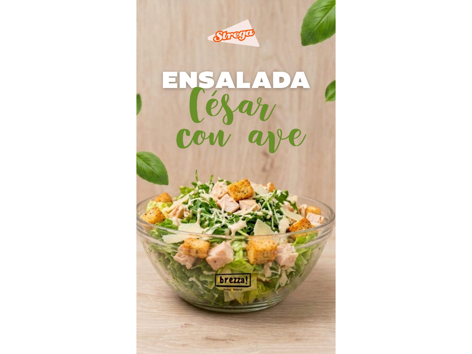 Ensalada Cesar con Ave de Strega San Francisco