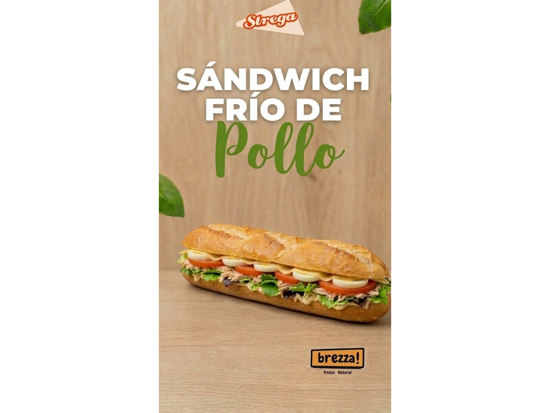 Sándwich Frio de Pollo