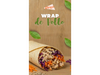 Wrap de Pollo con Aquarius o Agua de Regalo