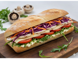 Sándwich Frio Vegetariano