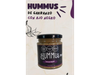 HUMMUS DE GARBANZO CON AJO NEGRO x 170gs Vidrio