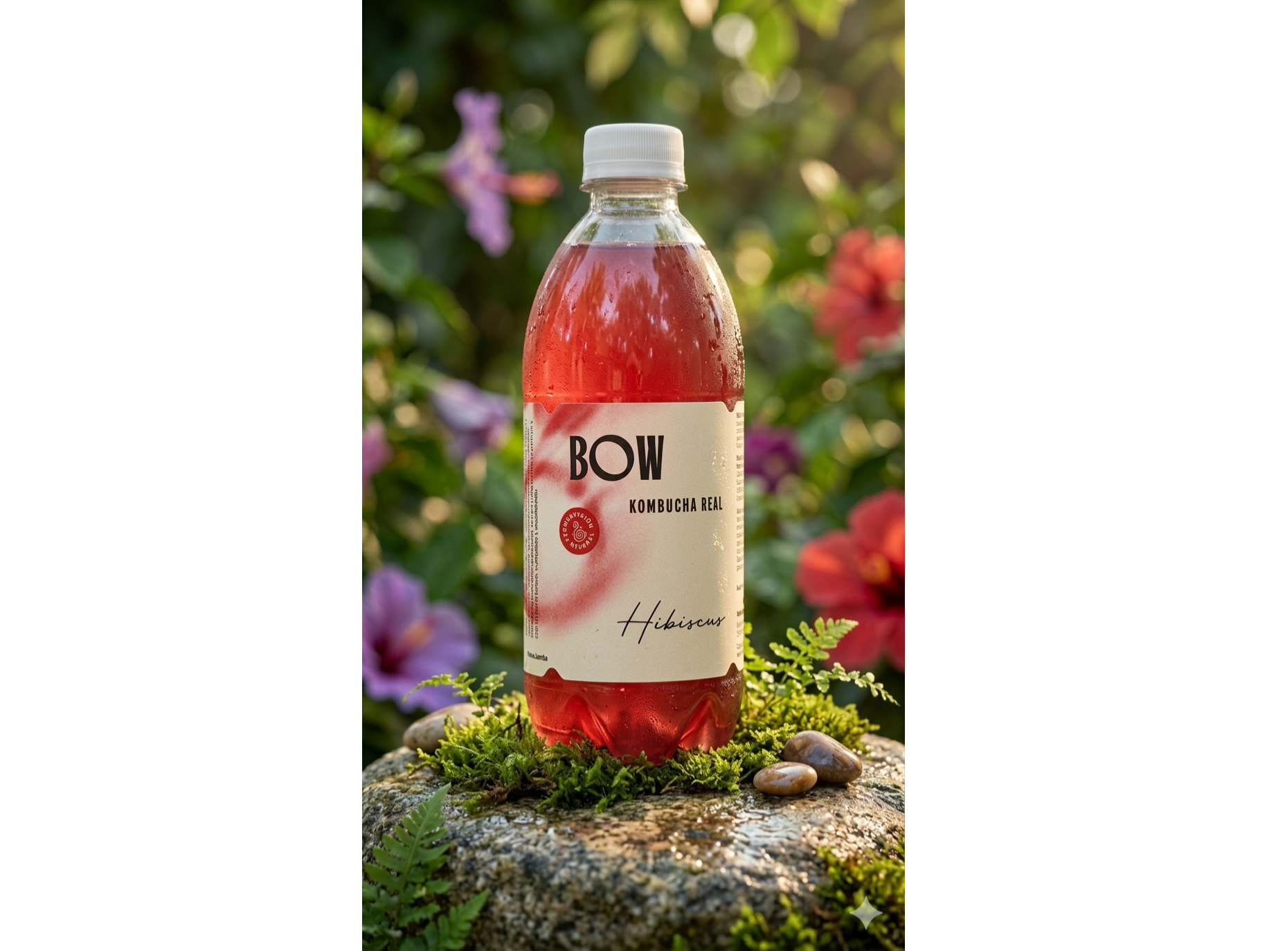 Kombucha Hibiscus x 500 ml