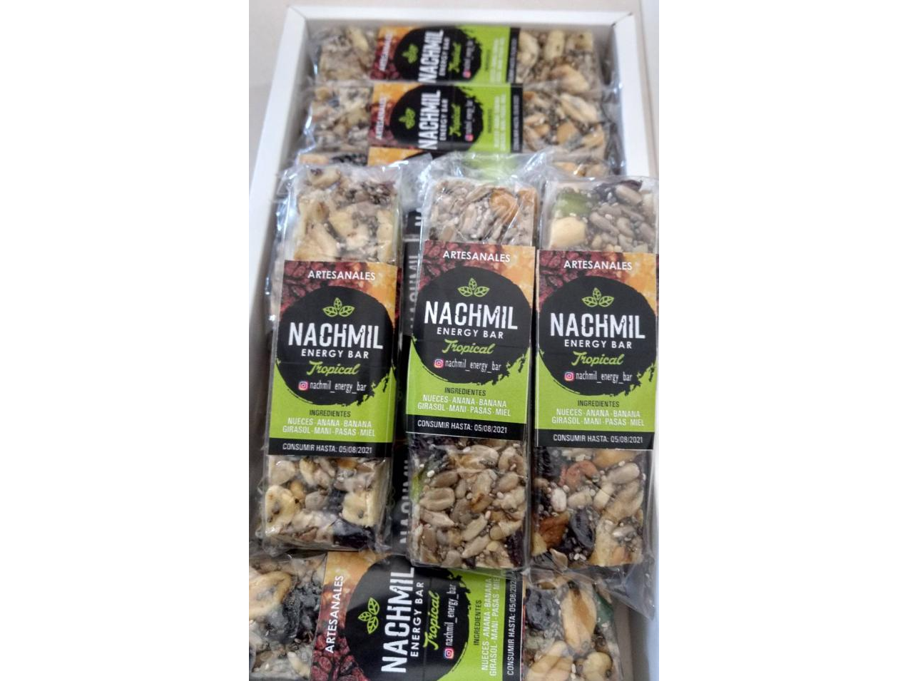Barritas Energéticas Tropical Caja x 12uni