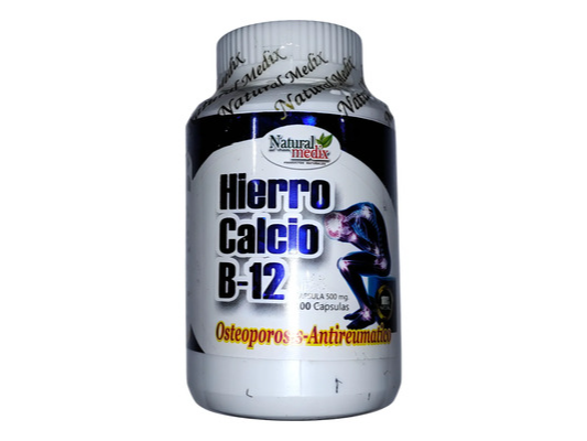 Hierro, Calcio y B12
