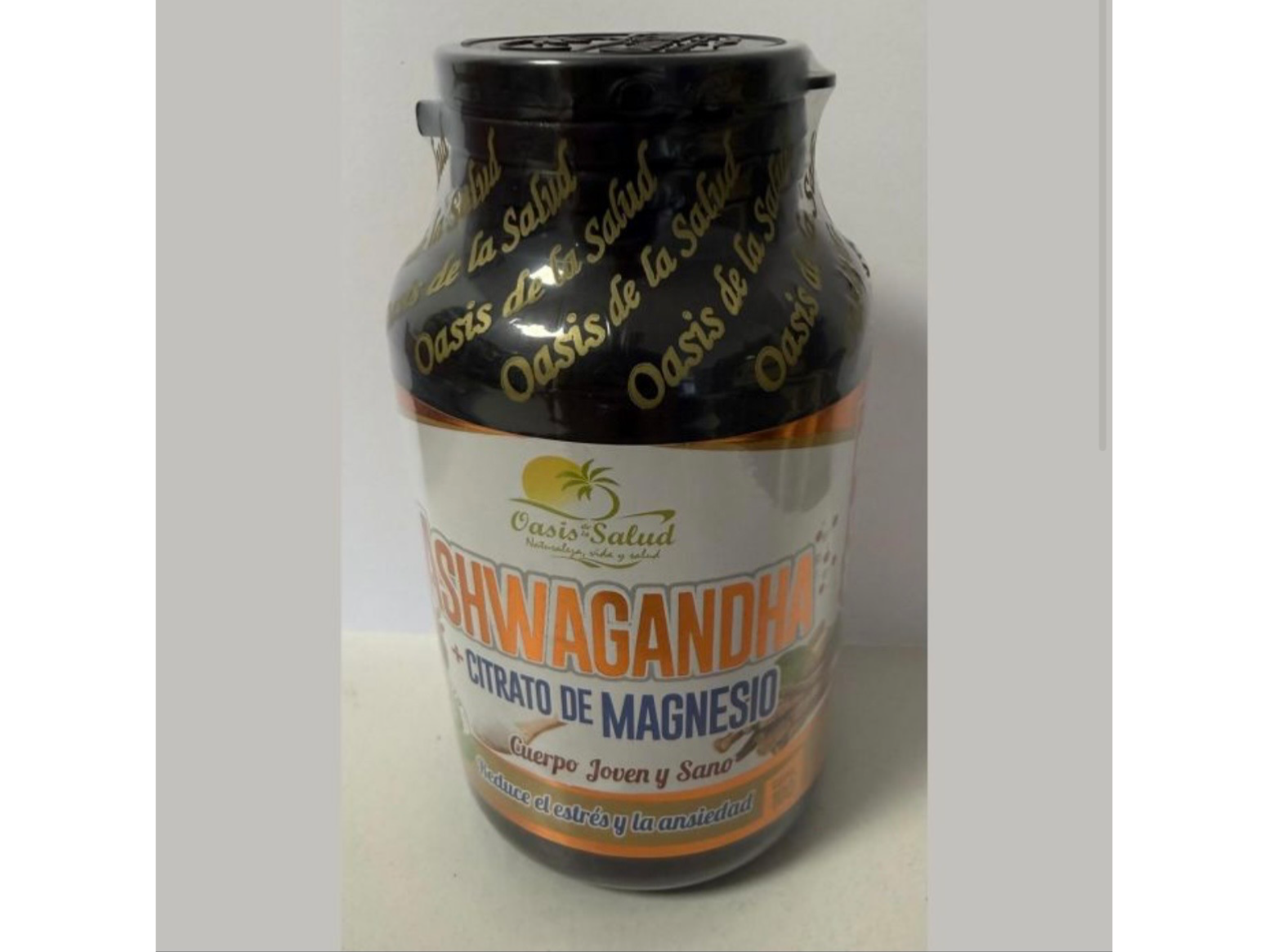 Citrato Magnesio  + Ashawanda  x 100 Cap