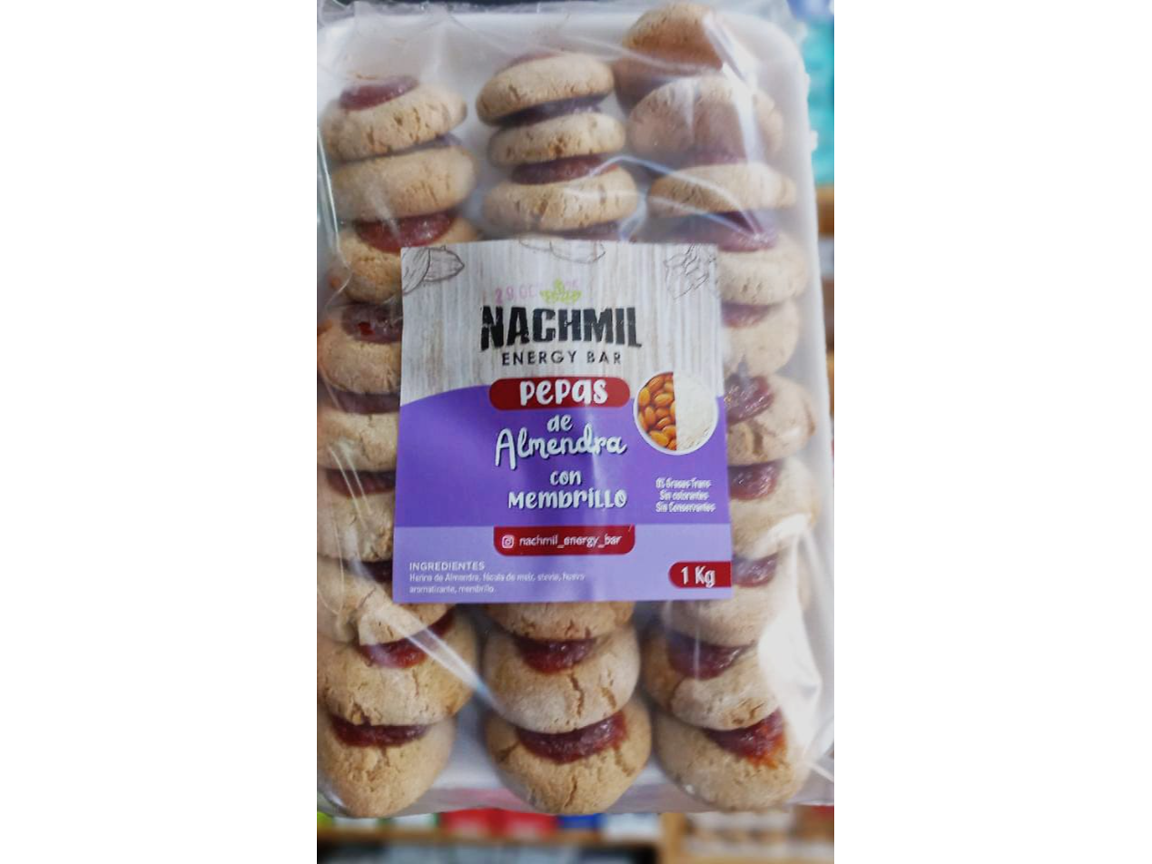 Pepas NACHMIL ALMENDRA Membrillo x 1kg