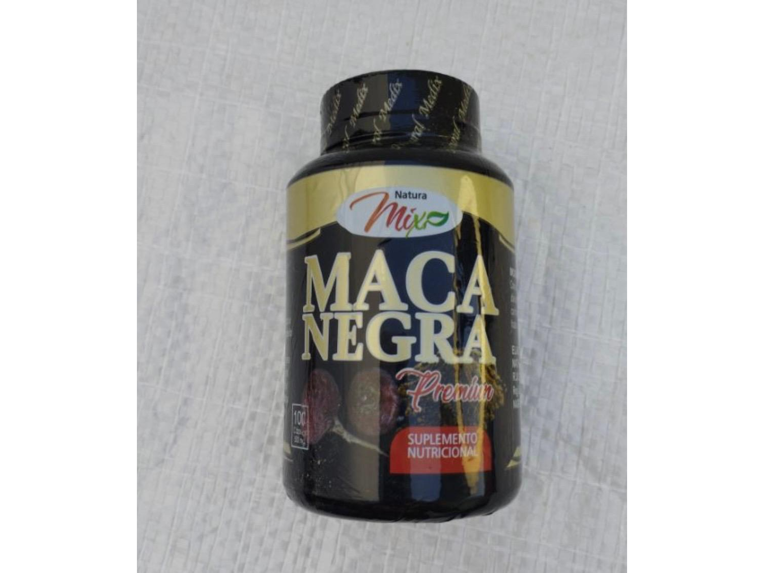 Maca Negra caps. x 100