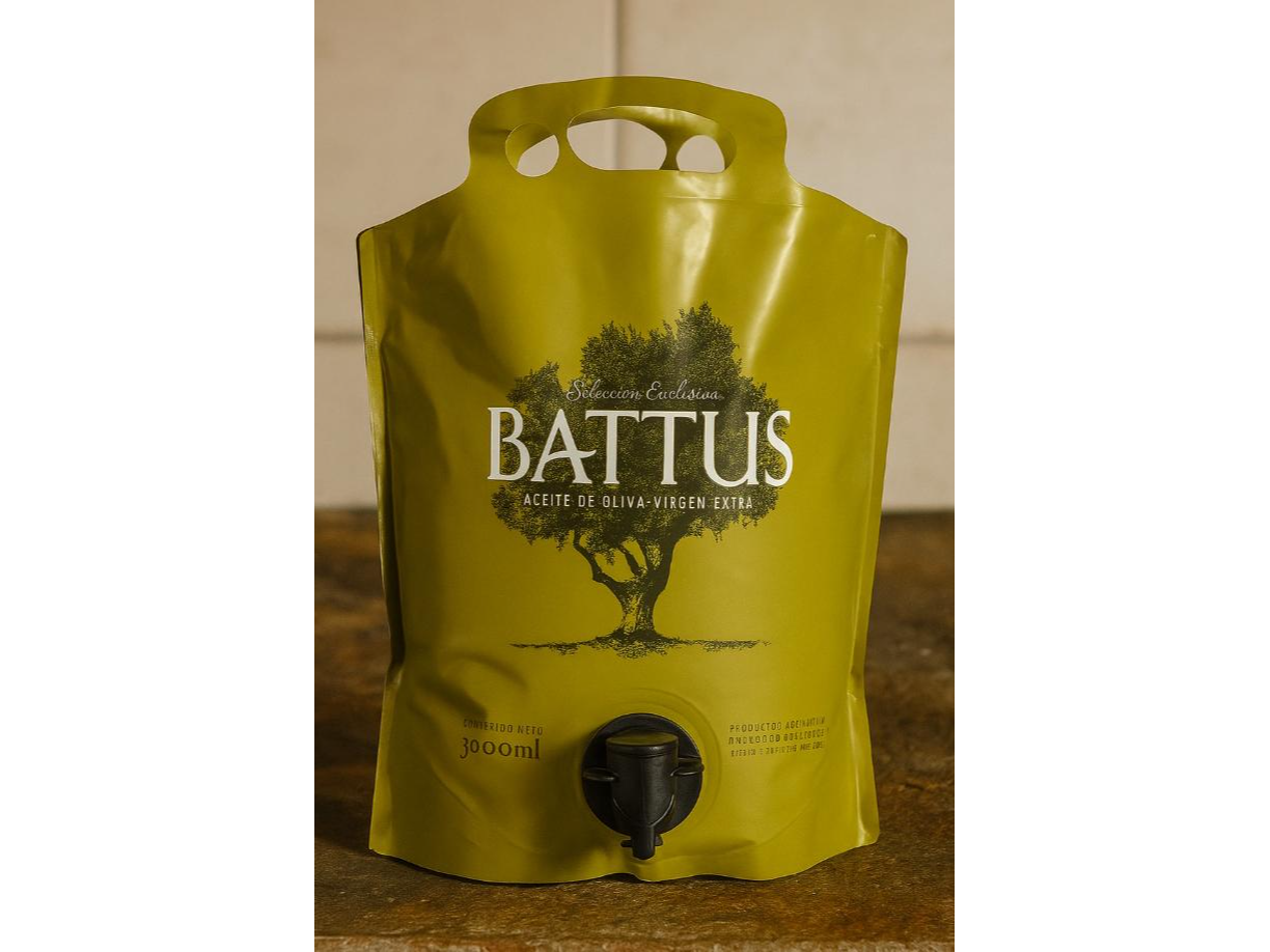 ACEITE DE OLIVA VIRGEN EXTRA "BATTUS" 3LTS