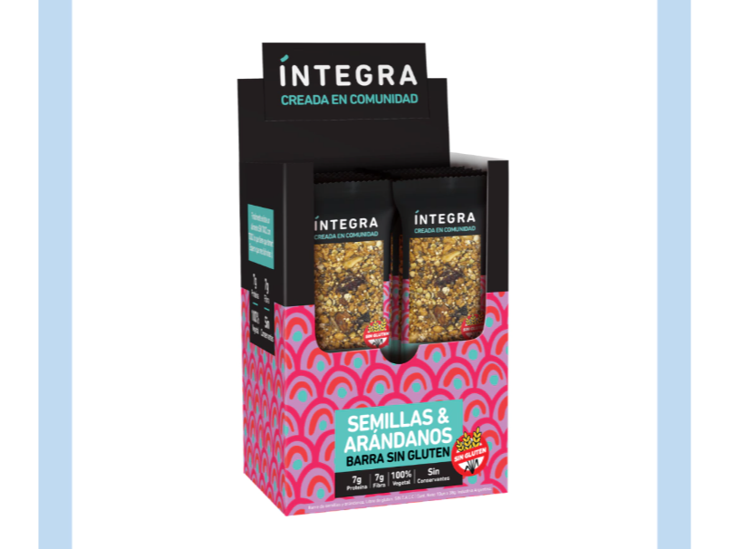 Barras GLUTEN FREE Arándanos caja x 10uni