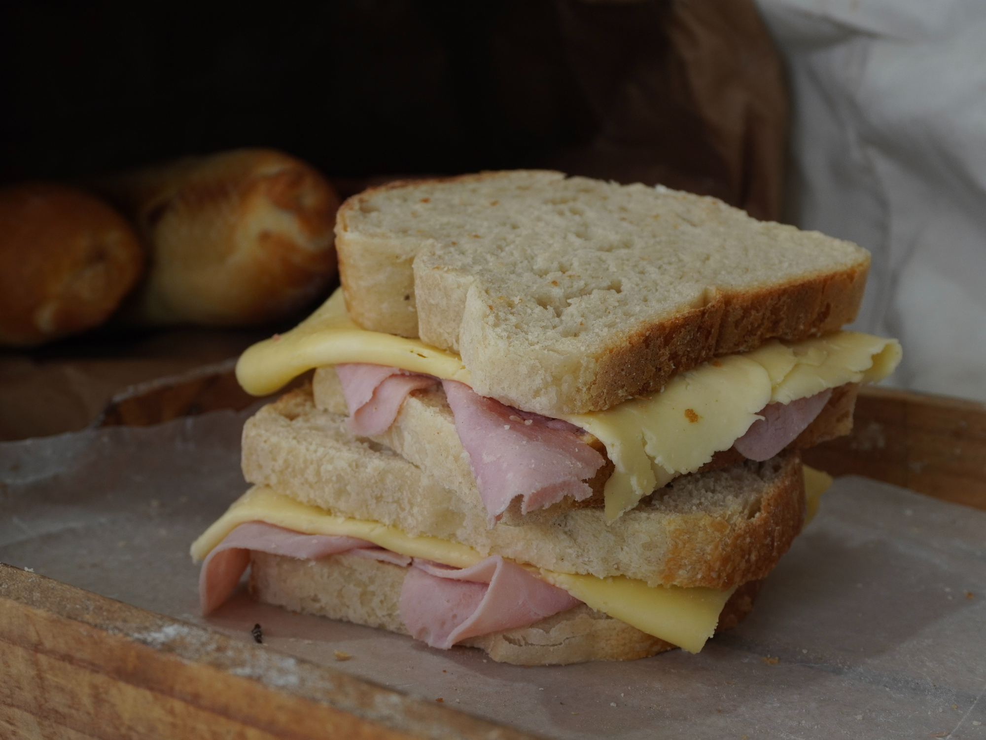 Sandwiche de Pan de Molde de masa Madre (la unidad)