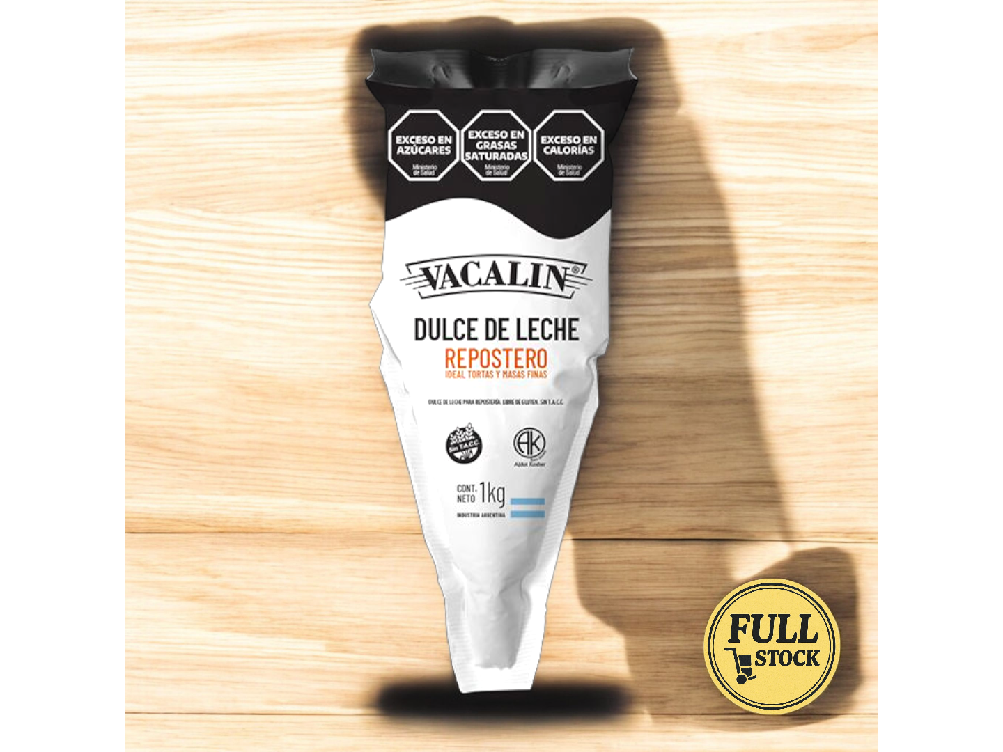 DULCE DE LECHE VACALIN CON MANGA X 1KG