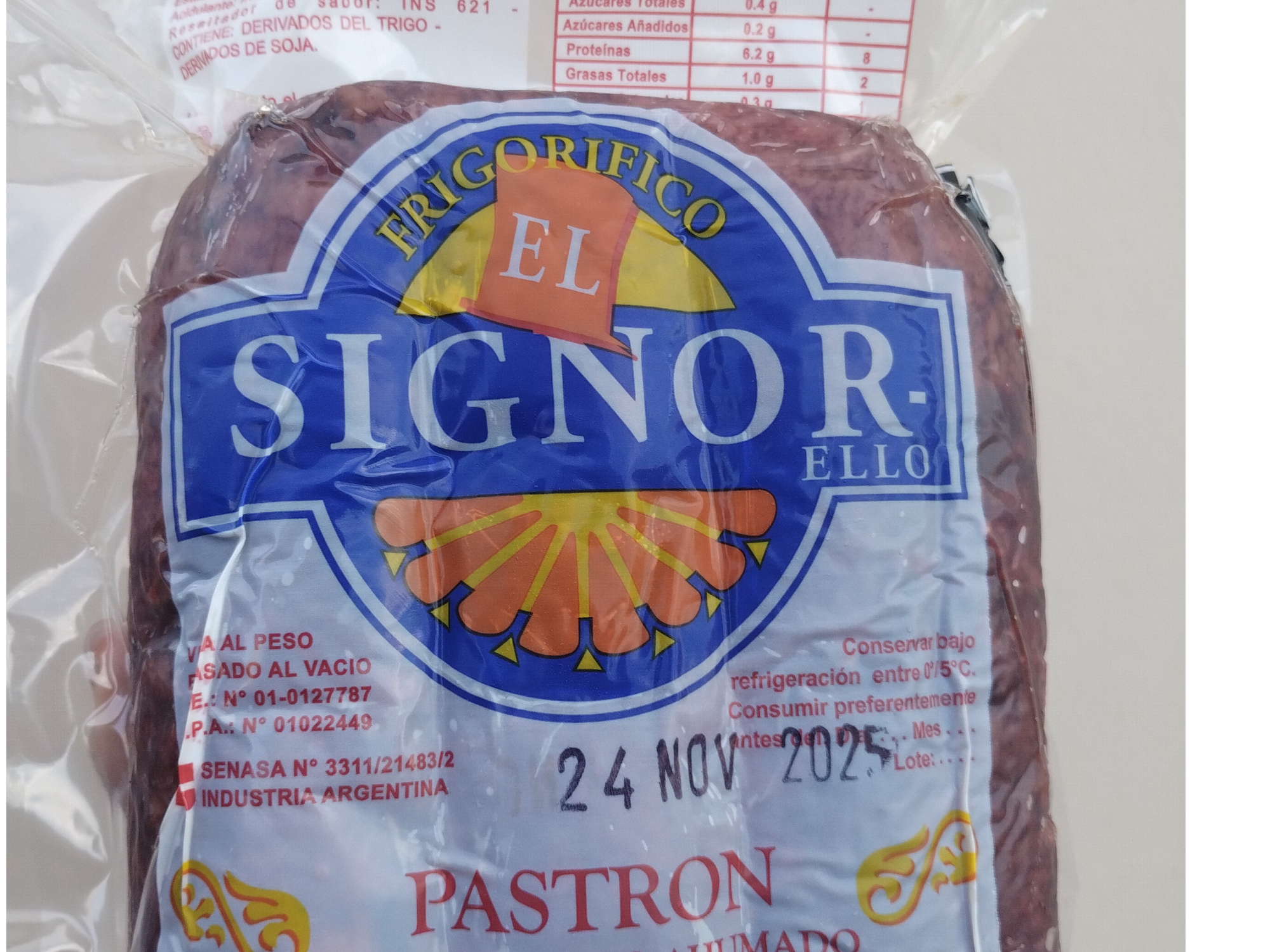 PASTRON AHUMADO EL SIGNORELLO