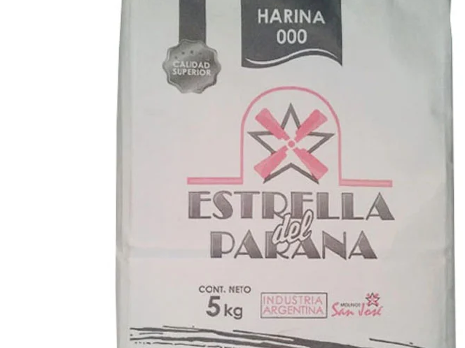 HARINA ESTRELLA DEL PARANA X 5 KG