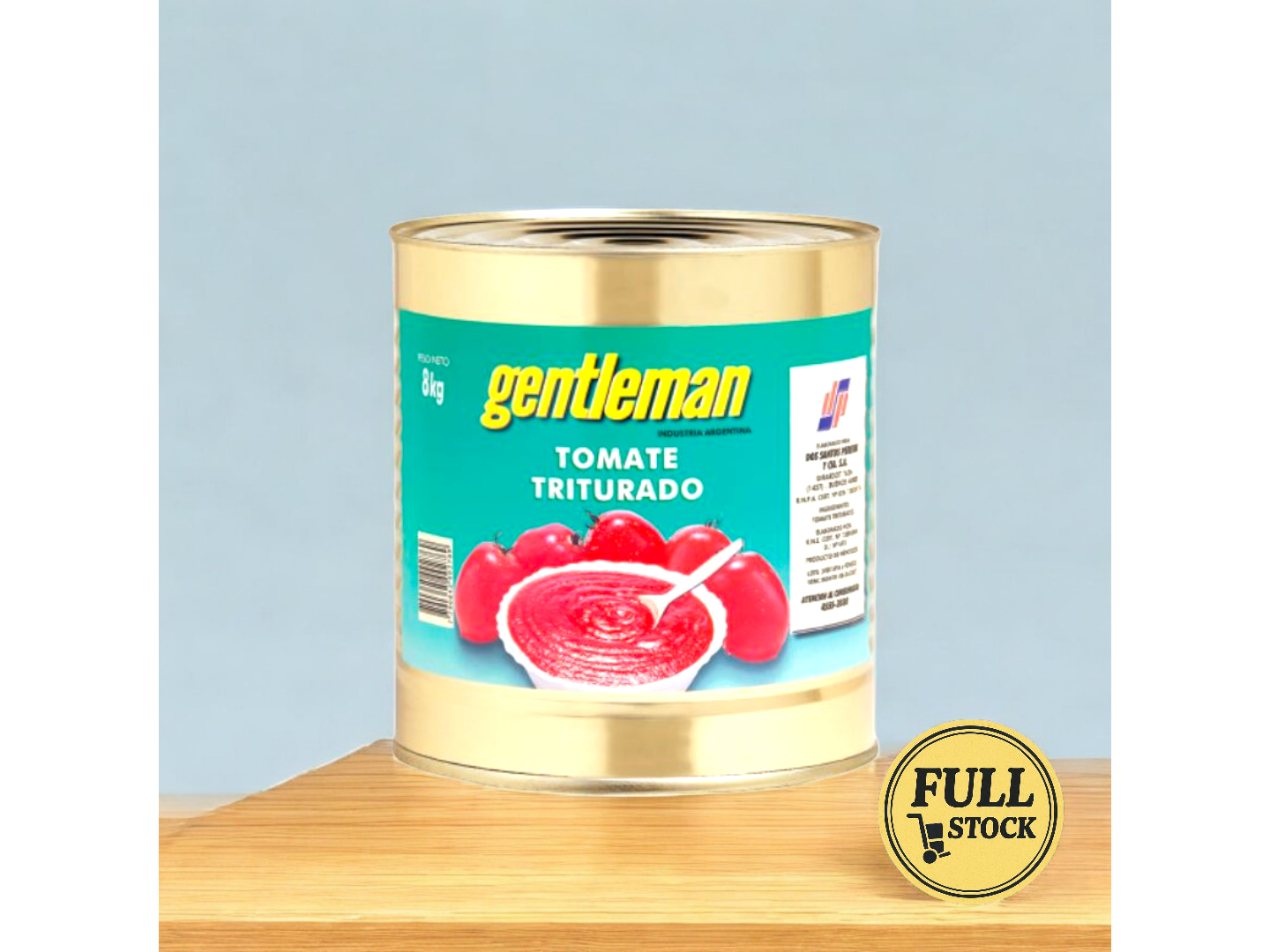 TOMATE TRITURADO GENTLEMAN X 8KG