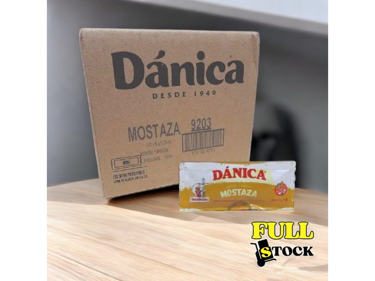 MOSTAZA DANICA 192 X 8 G