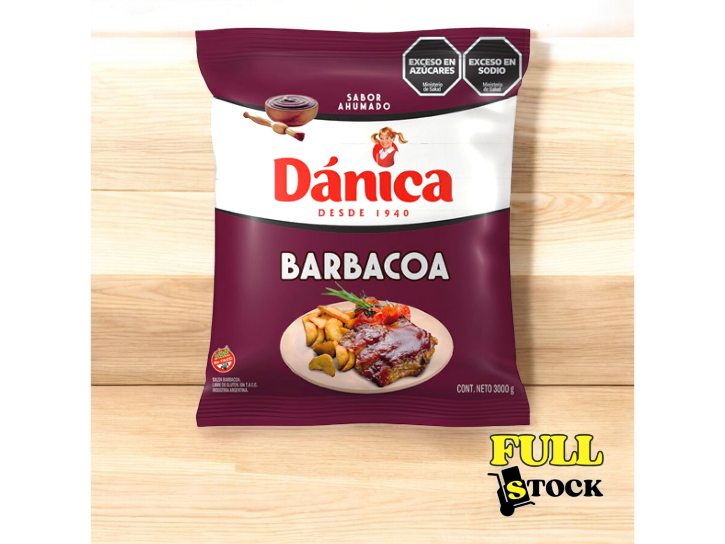 BARBACOA DANICA X 3 KG