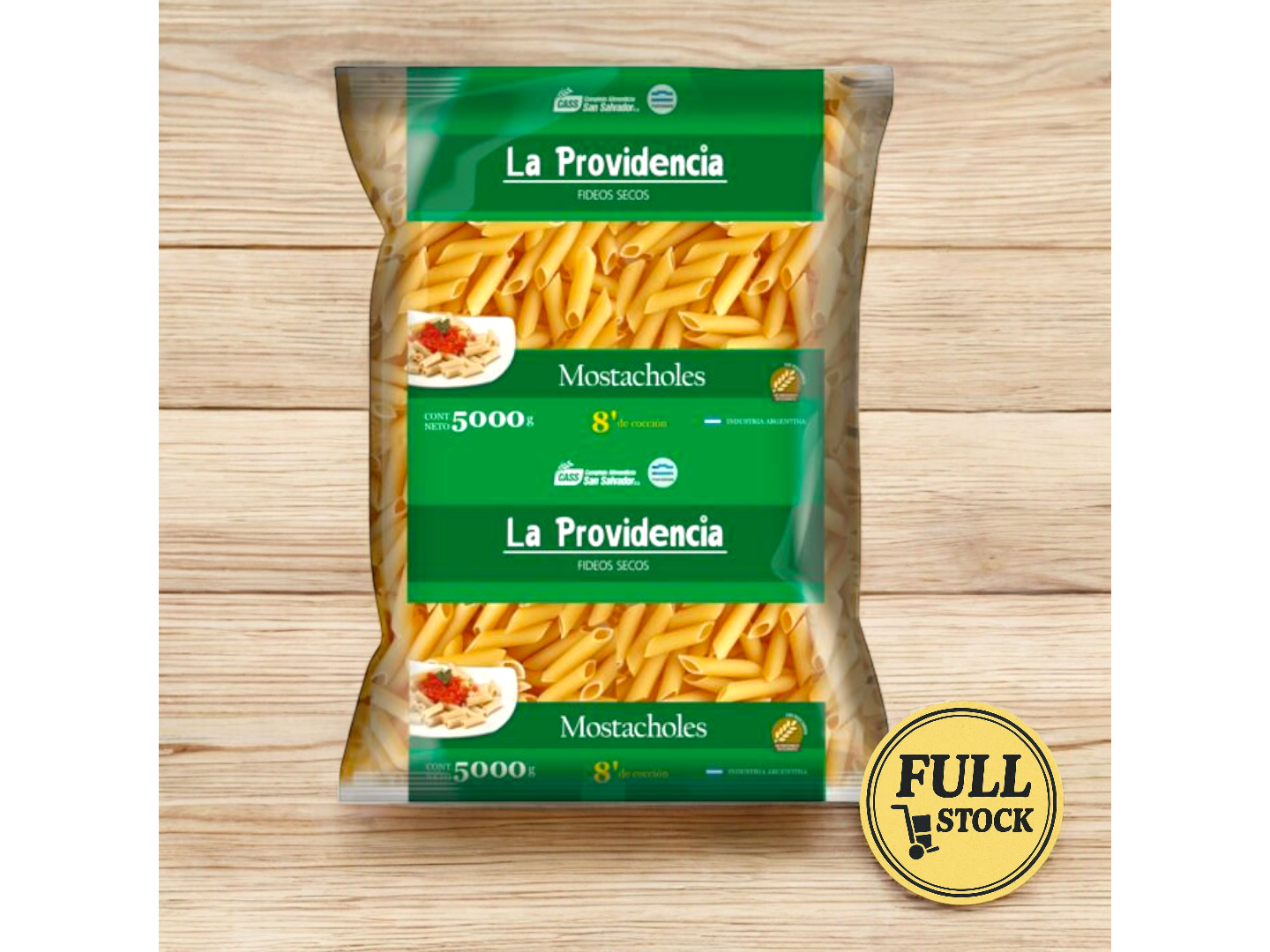 FIDEOS X 5KG LA PROVIDENCIA MOSTACHOL